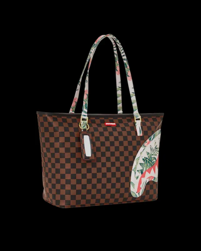 TOTES|HANDBAGS>SPRAYGROUND SHARKS IN PARIS COASTAL TOTE