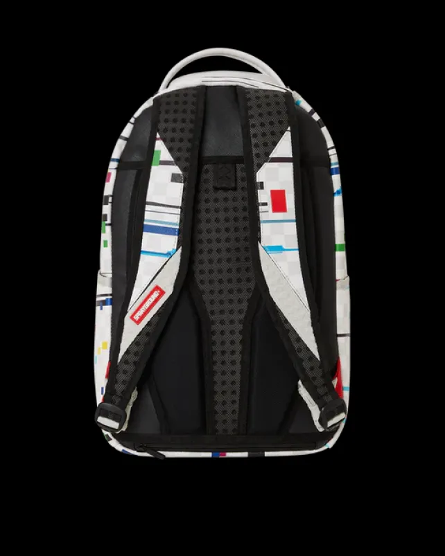 BACKPACKS>SPRAYGROUND SHARKS IN PARIS GLITCH RIDER BACKPACK (DLXV)
