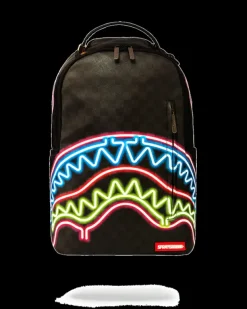 BACKPACKS>SPRAYGROUND SHARKS IN PARIS GLOW BACKPACK (DLXV)