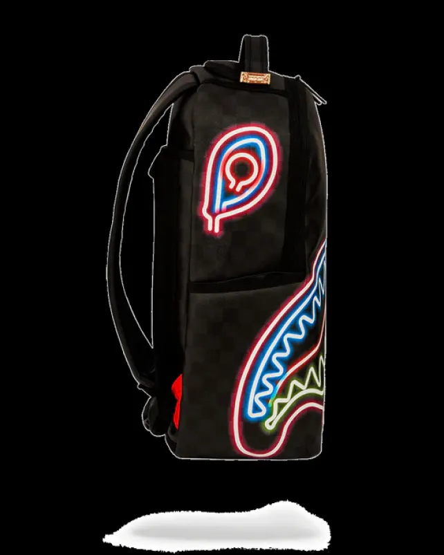 BACKPACKS>SPRAYGROUND SHARKS IN PARIS GLOW BACKPACK (DLXV)