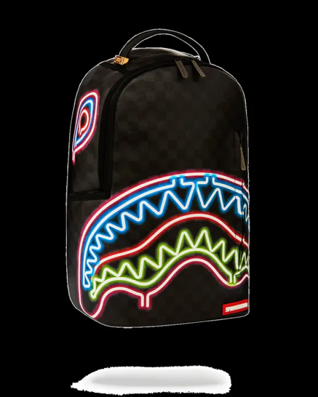 BACKPACKS>SPRAYGROUND SHARKS IN PARIS GLOW BACKPACK (DLXV)