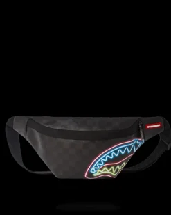 CROSSBODYS>SPRAYGROUND SHARKS IN PARIS GLOW SAVVY CROSSBODY