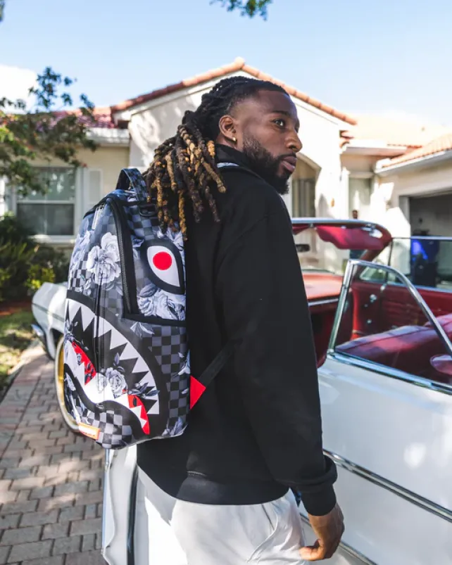 BACKPACKS>SPRAYGROUND SHARKS IN PARIS NIGHTFALL BACKPACK (DLXV)