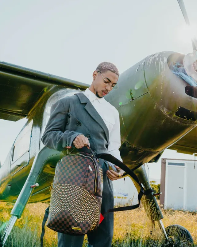 BACKPACKS>SPRAYGROUND SHARKS IN PARIS POLARIS BACKPACK (DLXV)