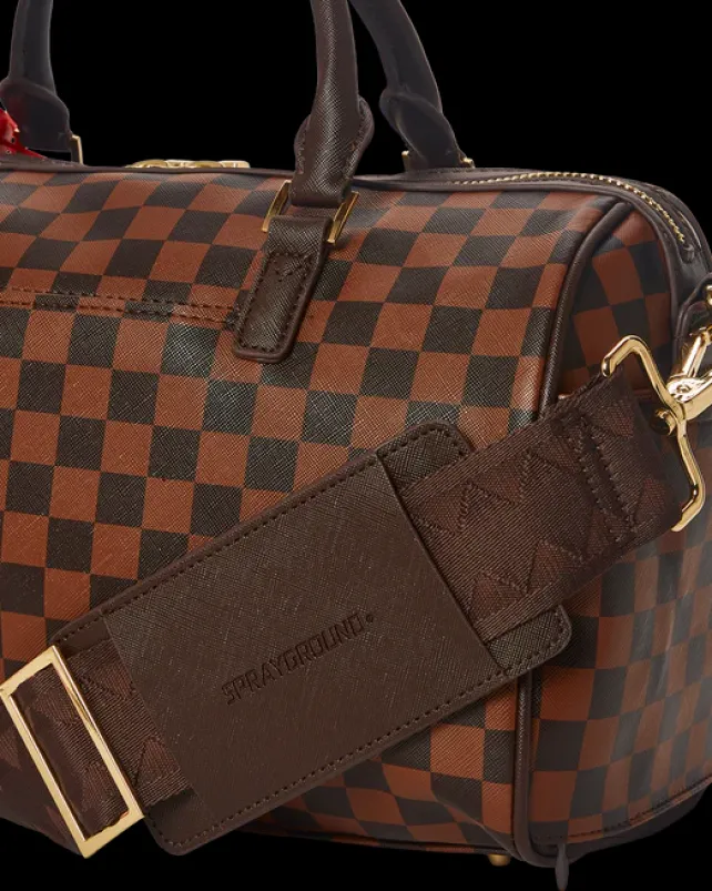 DUFFLES>SPRAYGROUND SHARKS IN PARIS POLARIS MINI DUFFLE