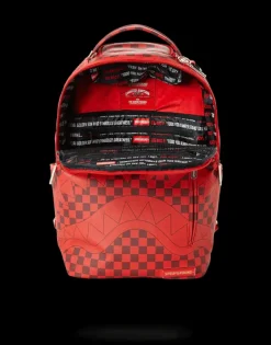 BACKPACKS>SPRAYGROUND SHARKS IN PARIS (RED CHECKERED EDITION)
