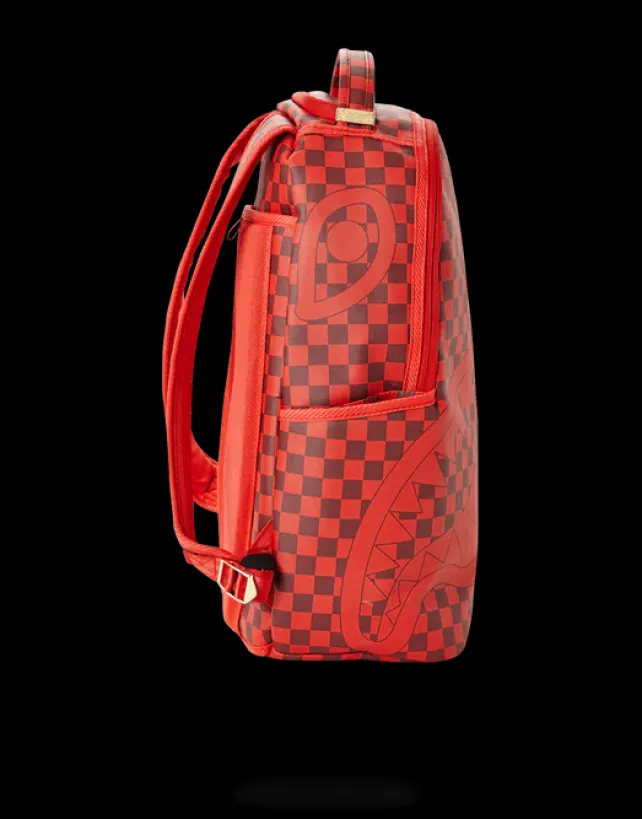 BACKPACKS>SPRAYGROUND SHARKS IN PARIS (RED CHECKERED EDITION)