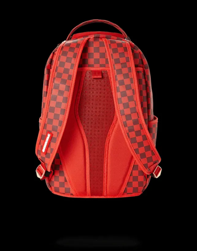 BACKPACKS>SPRAYGROUND SHARKS IN PARIS (RED CHECKERED EDITION)