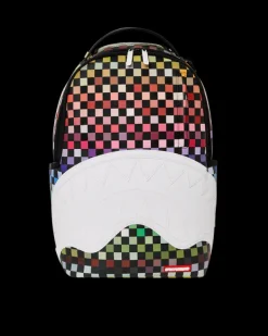 BACKPACKS>SPRAYGROUND SHARKS IN PARIS THE GRID BACKPACK (DLXV)