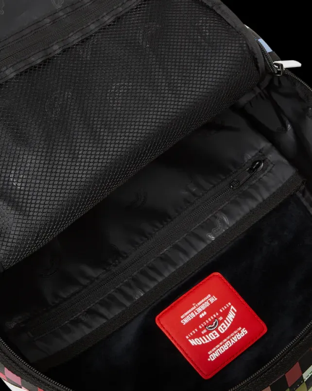 BACKPACKS>SPRAYGROUND SHARKS IN PARIS THE GRID BACKPACK (DLXV)