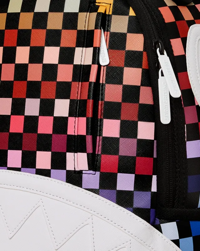 BACKPACKS>SPRAYGROUND SHARKS IN PARIS THE GRID BACKPACK (DLXV)