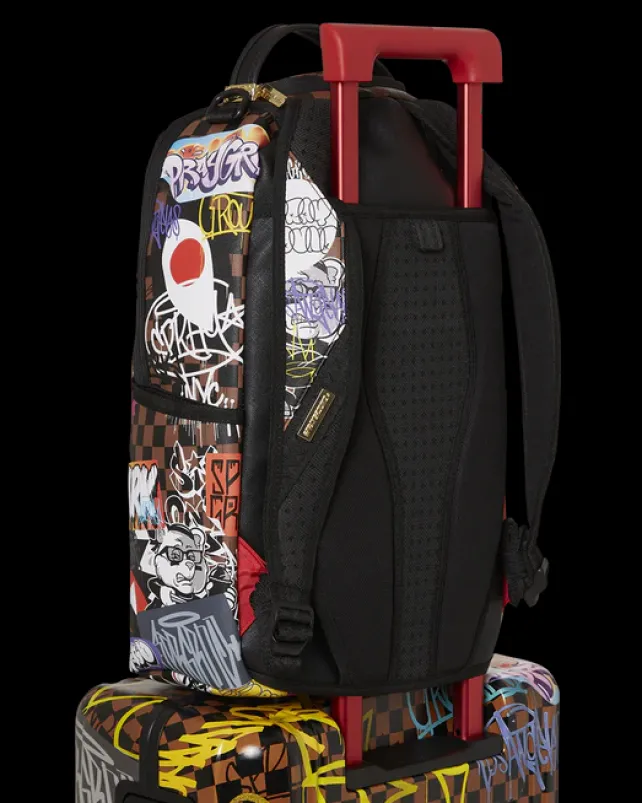 CARRY-ON LUGGAGE>SPRAYGROUND SHARKS IN PARIS THE RIZZ SHARKNAUTICS HARDSHELL CARRY-ON LUGGAGE