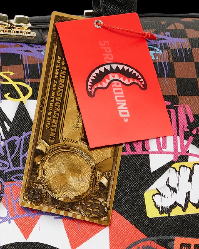 DUFFLES>SPRAYGROUND SHARKS IN PARIS THE RIZZ DUFFLE