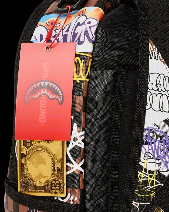 BACKPACKS>SPRAYGROUND SHARKS IN PARIS THE RIZZ BACKPACK (DLXV)