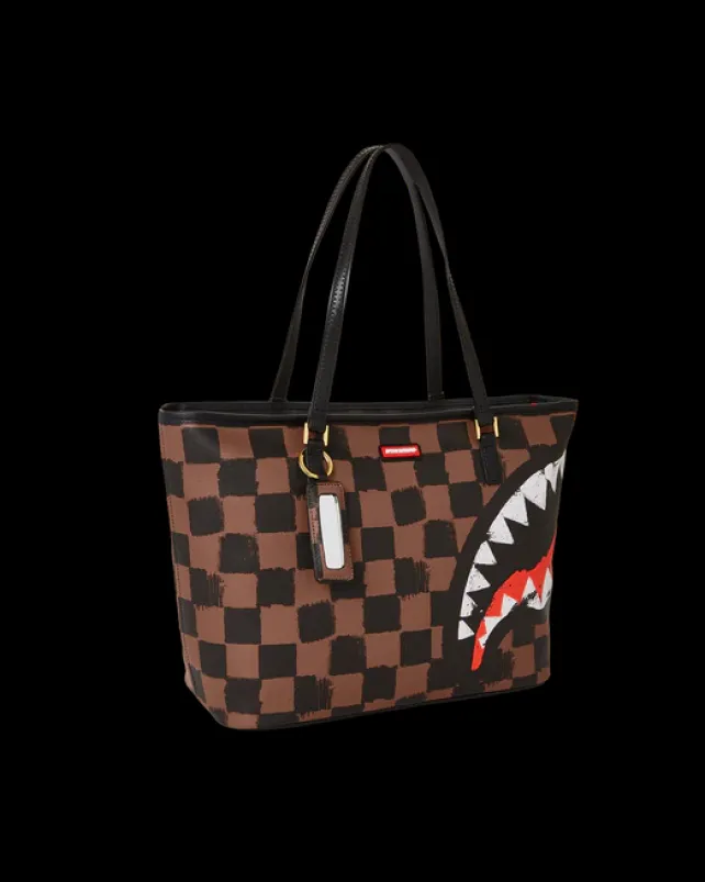TOTES|HANDBAGS>SPRAYGROUND SHARKS IN PARIS VANQUISH TOTE