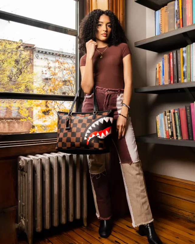 TOTES|HANDBAGS>SPRAYGROUND SHARKS IN PARIS VANQUISH TOTE