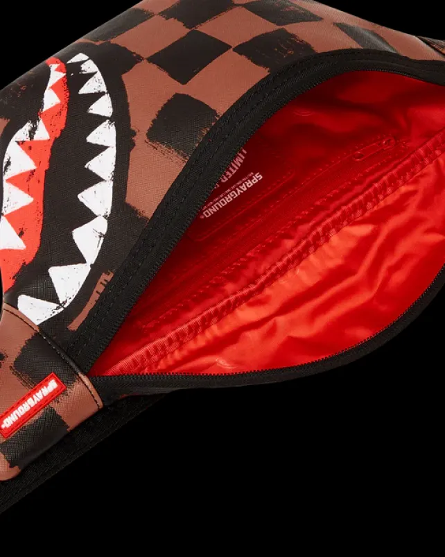 CROSSBODYS>SPRAYGROUND SHARKS IN PARIS VANQUISH SAVVY CROSSBODY
