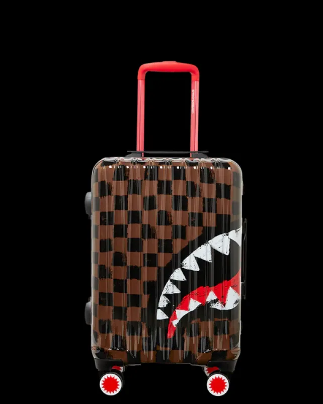 CARRY-ON LUGGAGE>SPRAYGROUND SHARKS IN PARIS VANQUISH SHARKNAUTICS HARDSHELL CARRY-ON LUGGAGE