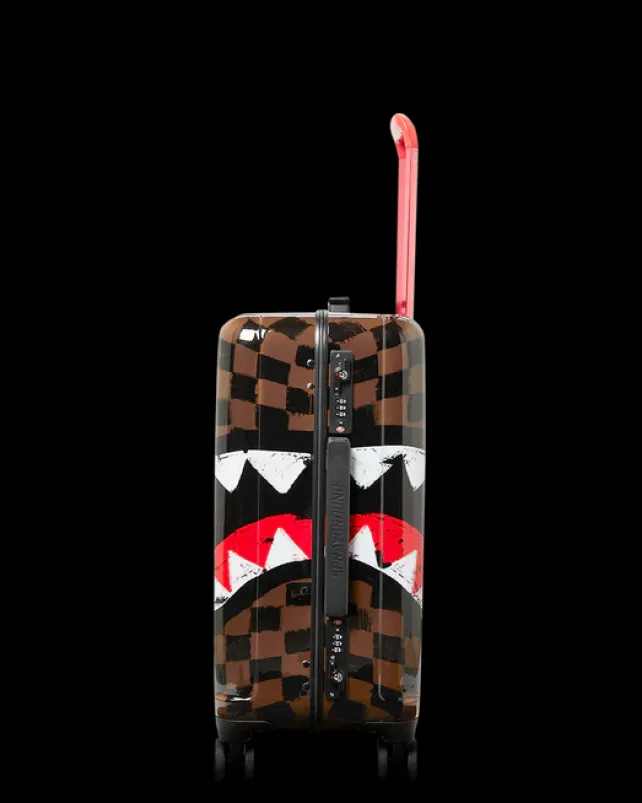 CARRY-ON LUGGAGE>SPRAYGROUND SHARKS IN PARIS VANQUISH SHARKNAUTICS HARDSHELL CARRY-ON LUGGAGE