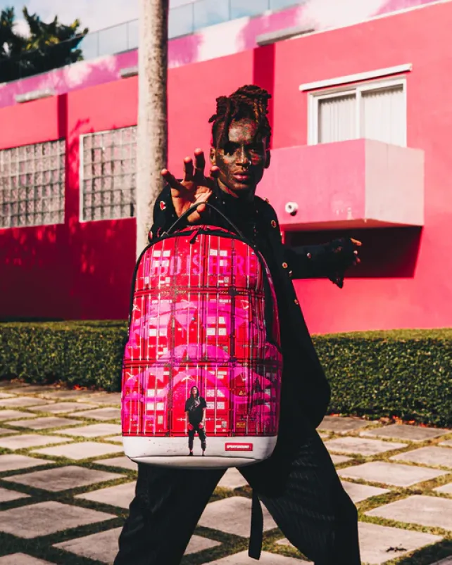 BACKPACKS>SPRAYGROUND SHIPPING THE GOODS BACKPACK (DLXV)