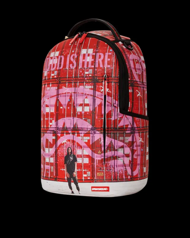 BACKPACKS>SPRAYGROUND SHIPPING THE GOODS BACKPACK (DLXV)