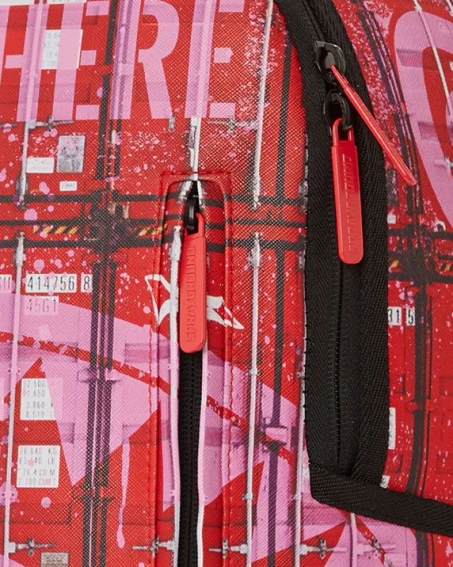 BACKPACKS>SPRAYGROUND SHIPPING THE GOODS BACKPACK (DLXV)