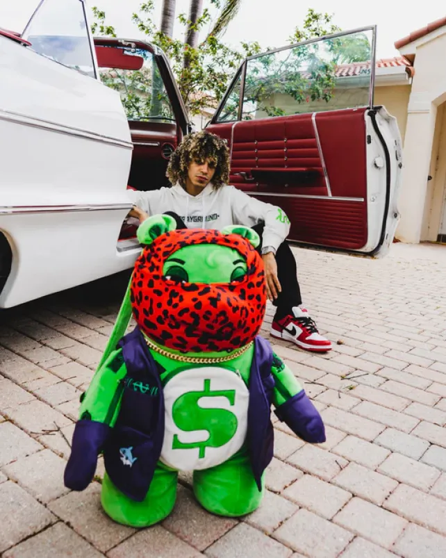 TEDDY BEAR BACKPACKS|BACKPACKS>SPRAYGROUND SKI MASK THE BEAR - MONEYBEAR TEDDYBEAR BACKPACK