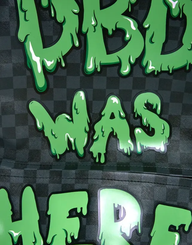 BACKPACKS>SPRAYGROUND SLIME DBD WAS HERE