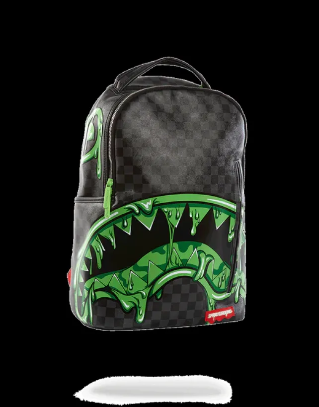BACKPACKS>SPRAYGROUND SLIME SHARK BACKPACK