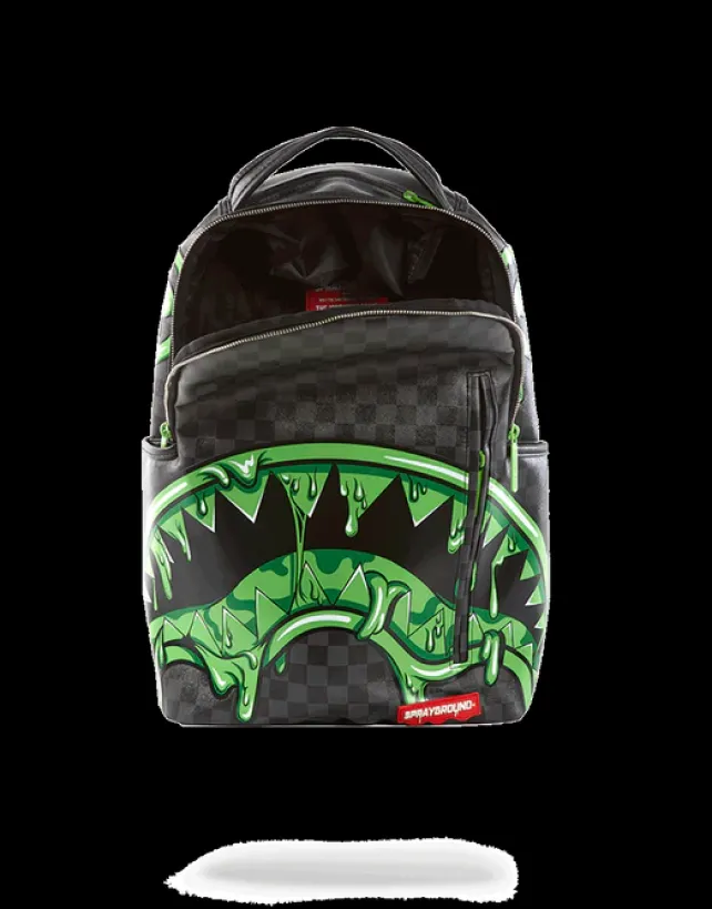 BACKPACKS>SPRAYGROUND SLIME SHARK BACKPACK