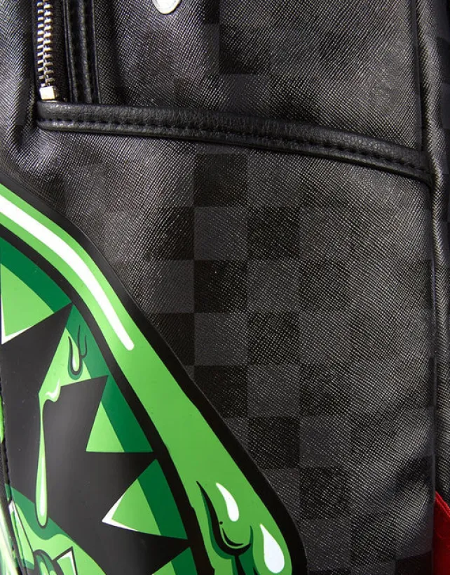 BACKPACKS>SPRAYGROUND SLIME SHARK BACKPACK