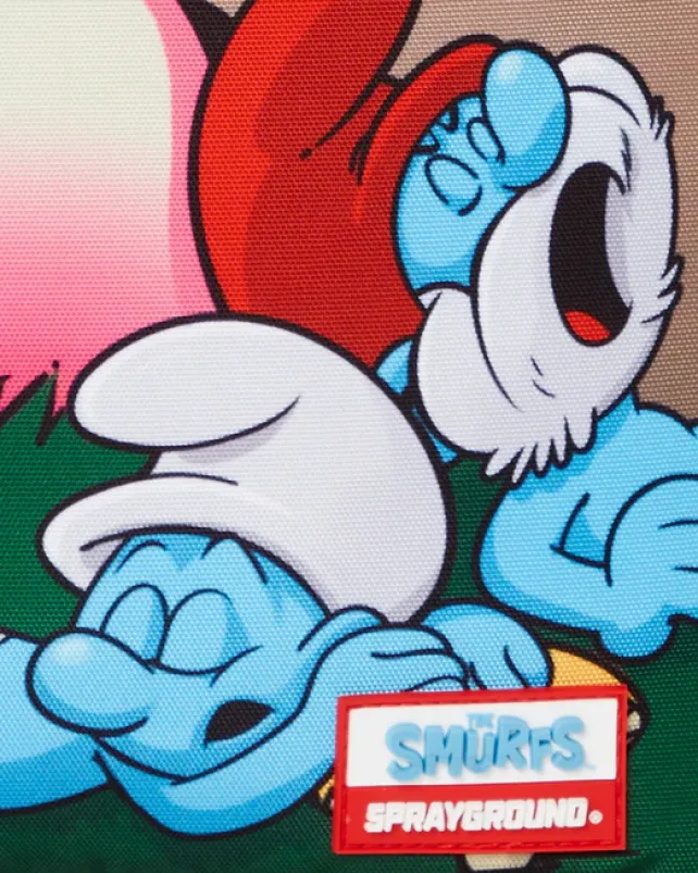 BACKPACKS>SPRAYGROUND SMURFS MUSHROOM CHILL BACKPACK