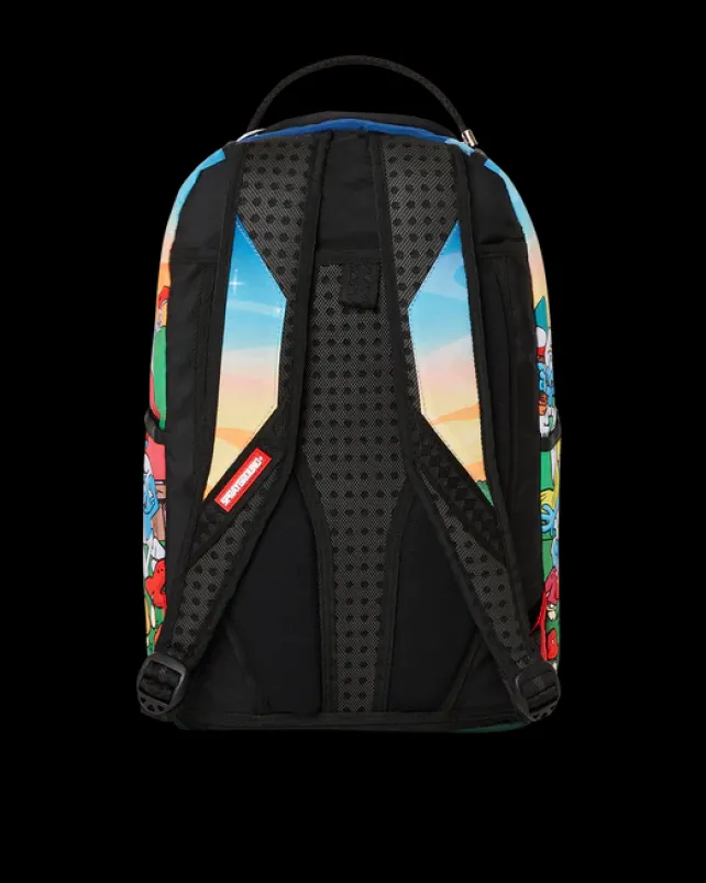 BACKPACKS>SPRAYGROUND SMURFS MUSHROOM CHILL BACKPACK