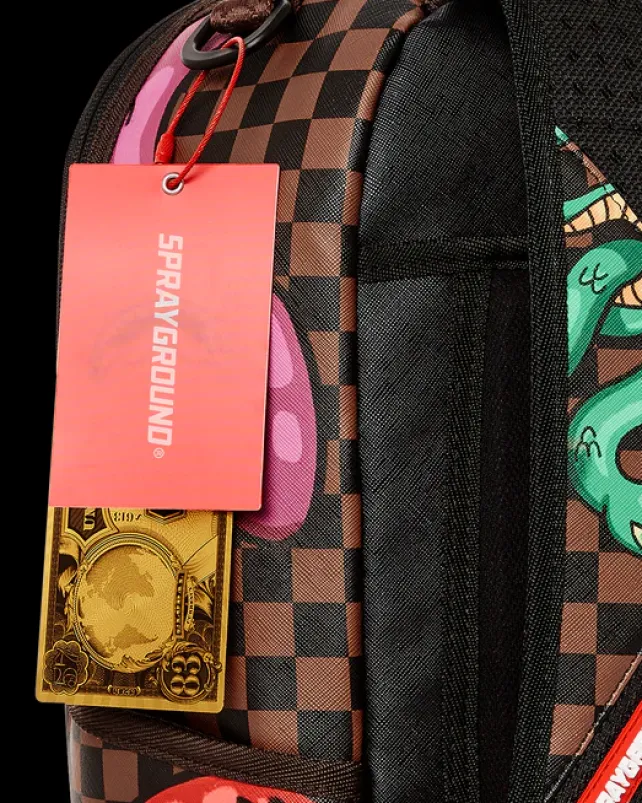 BACKPACKS>SPRAYGROUND SNAKES ON A BAG BACKPACK (DLXV)