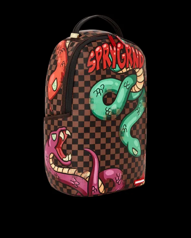 BACKPACKS>SPRAYGROUND SNAKES ON A BAG BACKPACK (DLXV)
