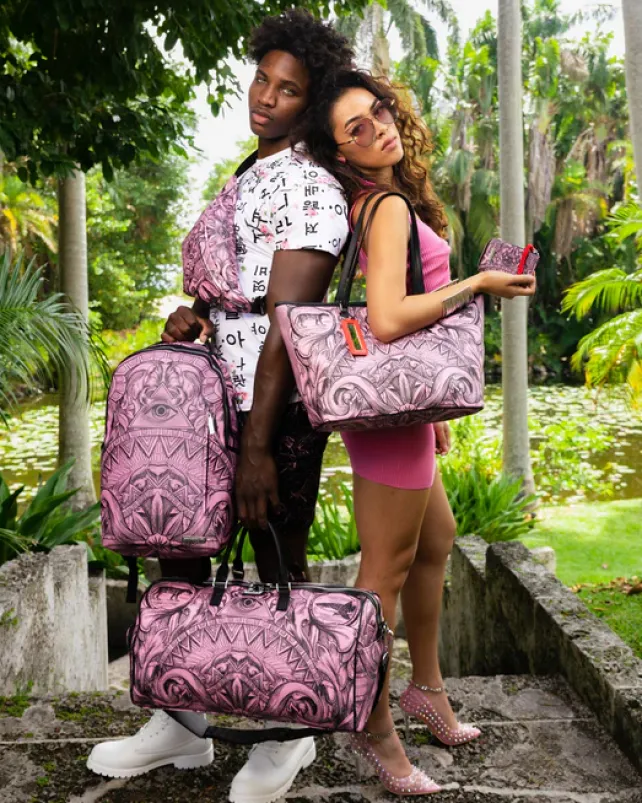 TOTES>SPRAYGROUND SOCIETY OF SHARKS TOTE