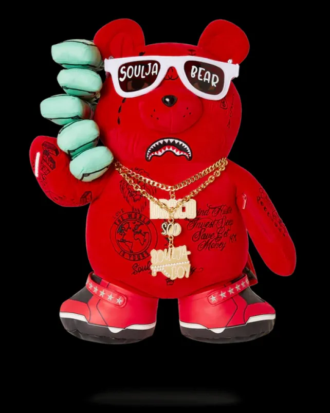 TEDDY BEAR BACKPACKS|BACKPACKS>SPRAYGROUND SOULJA BEAR