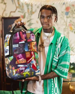 BACKPACKS>SPRAYGROUND SOULJA BOY COMIC LIFE