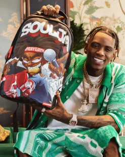 BACKPACKS>SPRAYGROUND SOULJA BOY MAKE THE CROWD GO WILD DRACO