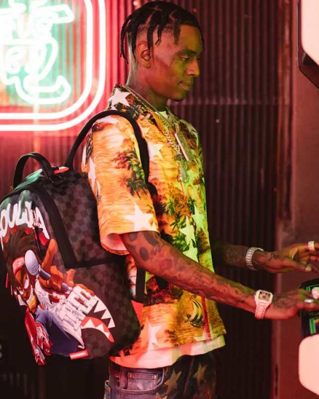 BACKPACKS>SPRAYGROUND SOULJA BOY MAKE THE CROWD GO WILD DRACO
