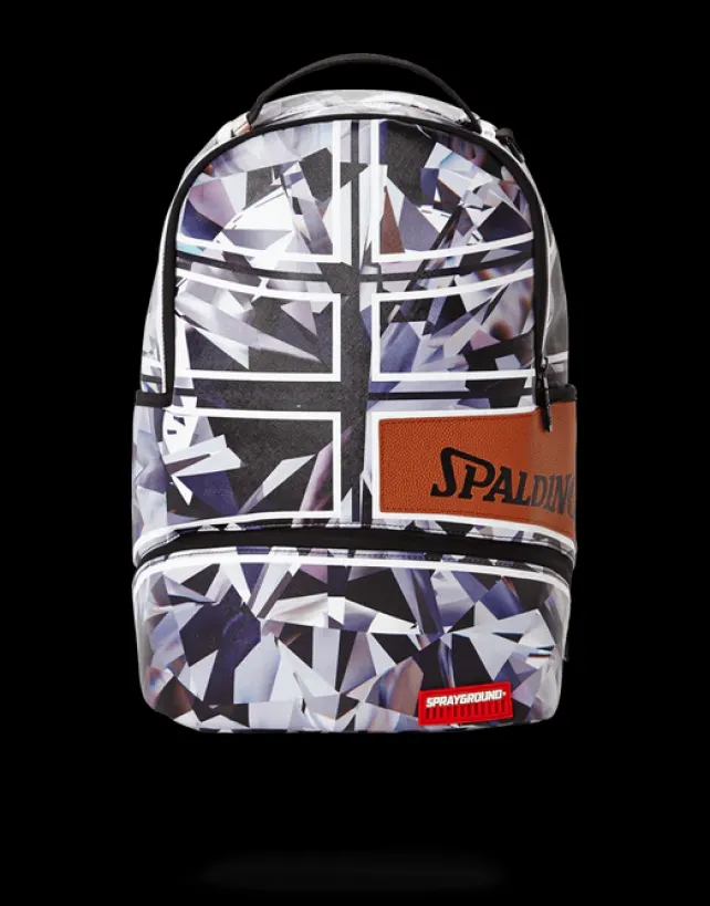 BACKPACKS>SPRAYGROUND SPALDING X ONE MILLION KARAT DIAMOND BACKPACK