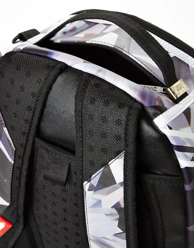 BACKPACKS>SPRAYGROUND SPALDING X ONE MILLION KARAT DIAMOND BACKPACK