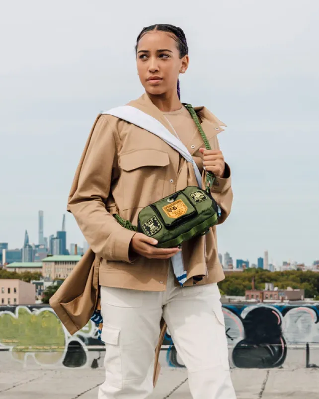 SLINGS|CROSSBODYS>SPRAYGROUND SPECIAL OPS FULL THROTTLE BRICKSIDE BAG