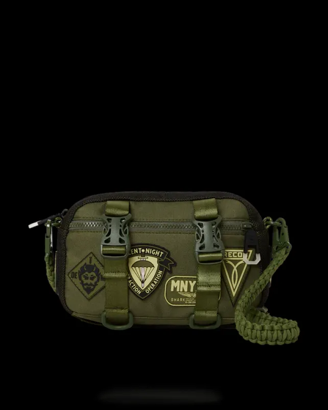 SLINGS|CROSSBODYS>SPRAYGROUND SPECIAL OPS FULL THROTTLE BRICKSIDE BAG