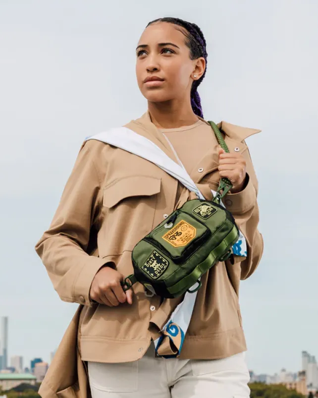 SLINGS|CROSSBODYS>SPRAYGROUND SPECIAL OPS FULL THROTTLE BRICKSIDE BAG