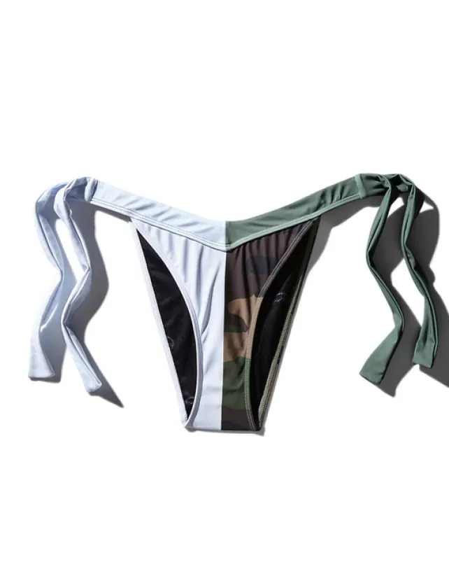 SWIMWEAR>SPRAYGROUND SPLIT BITE CAMO BIKINI