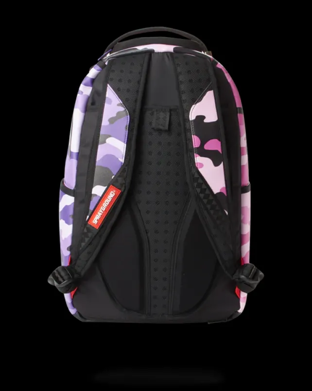 BACKPACKS>SPRAYGROUND SPLIT CAMO BACKPACK