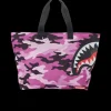 BEACH & GYM TOTES>SPRAYGROUND SPLIT CAMO BEACH TOTE
