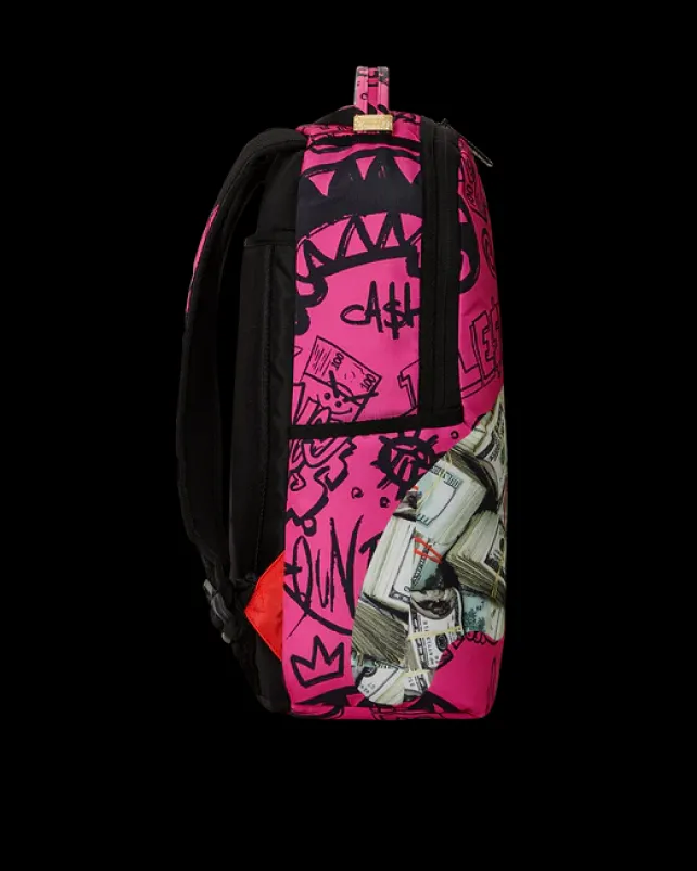 BACKPACKS>SPRAYGROUND SPLIT MONEY BLESSINGS BACKPACK (DLXV)
