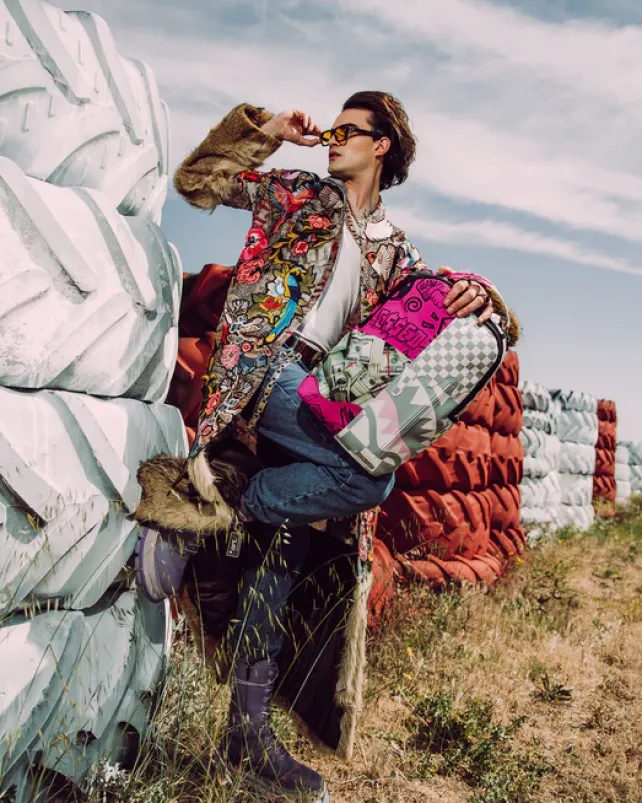 BACKPACKS>SPRAYGROUND SPLIT MONEY BLESSINGS BACKPACK (DLXV)